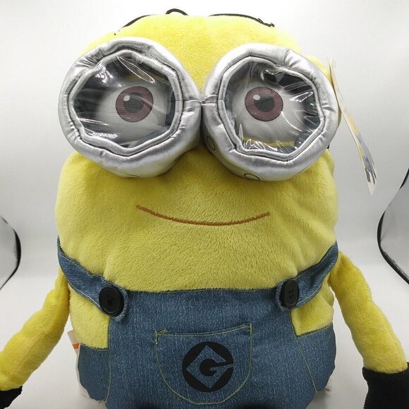 Despicable Me Movie Dave Minions Pillow Plush Buddy 18 inches New With Tags - Picture 2 of 16